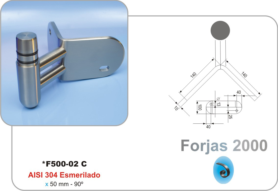 Barandillas de acero inoxidable y Forja - Forjas 2000