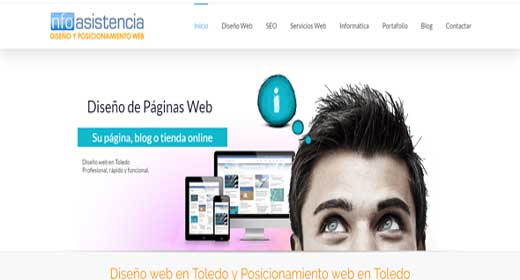 Infoasistencia Diseño Web Toledo