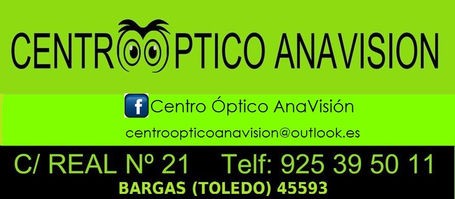 Óptica Centro Óptico Anavisión en Bargas